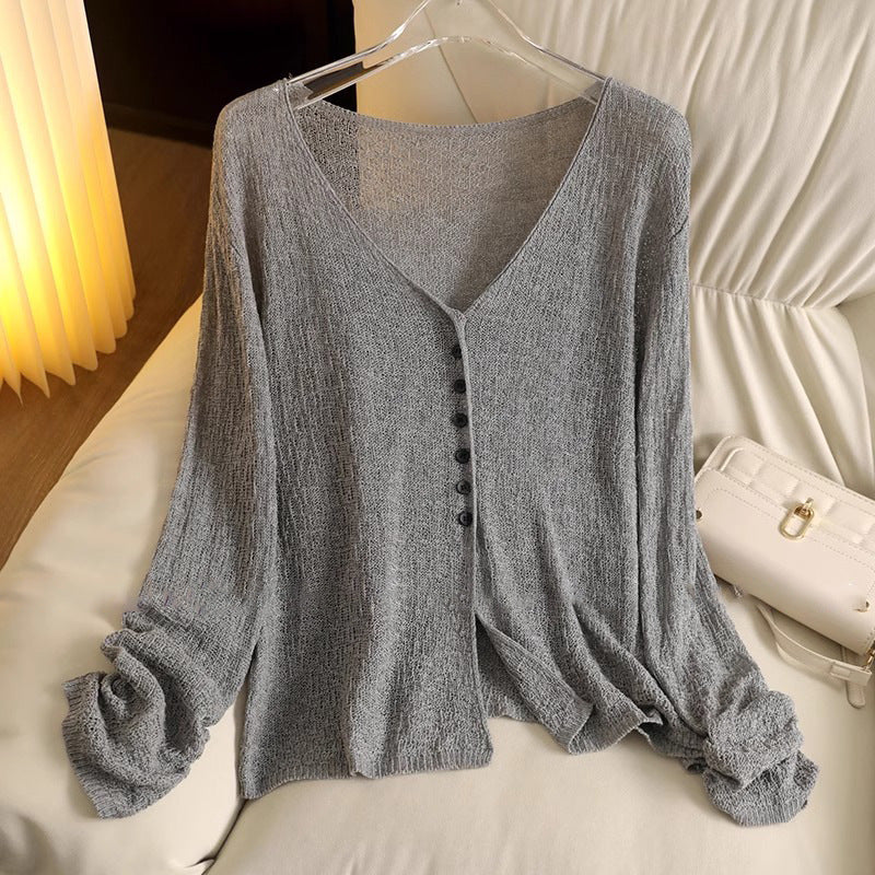 Women's Linen Cardigan