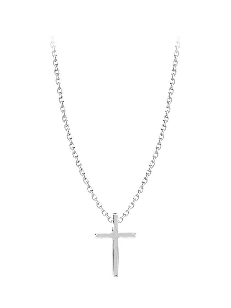 Simple Cross Necklace Women