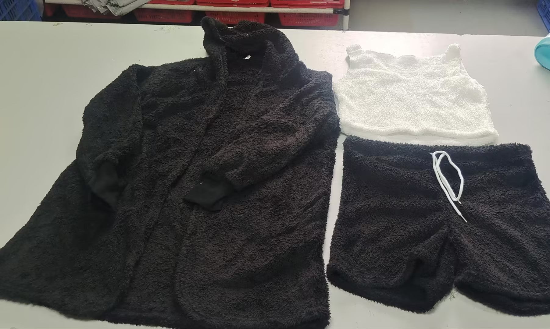 3pcs Womens Pajama Set