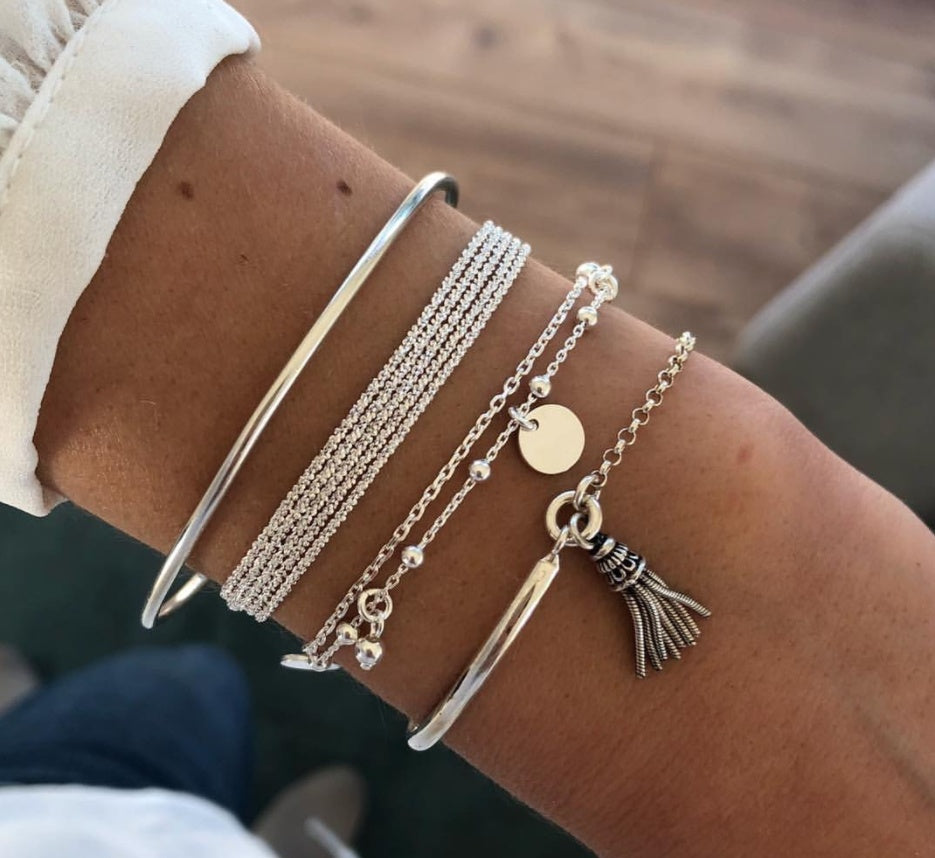 Silver & Gold Bracelets for women