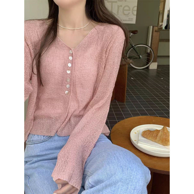 Women's Linen Cardigan