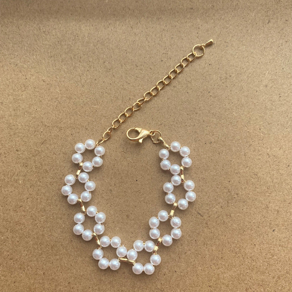 Pearl Necklace or Bracelet For Women