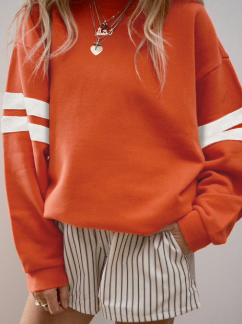 Red Oversized Sweatshirt
