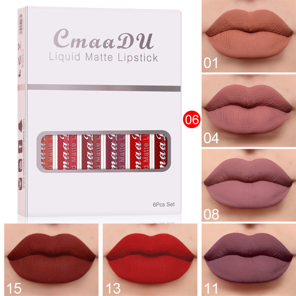 Matte Non-stick Waterproof Lip gloss